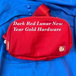 Lululemon Dark Red Lunar New Years Everywhere Belt Bag EBB 1L